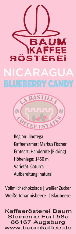 Nicaragua Blueberry Candy natural